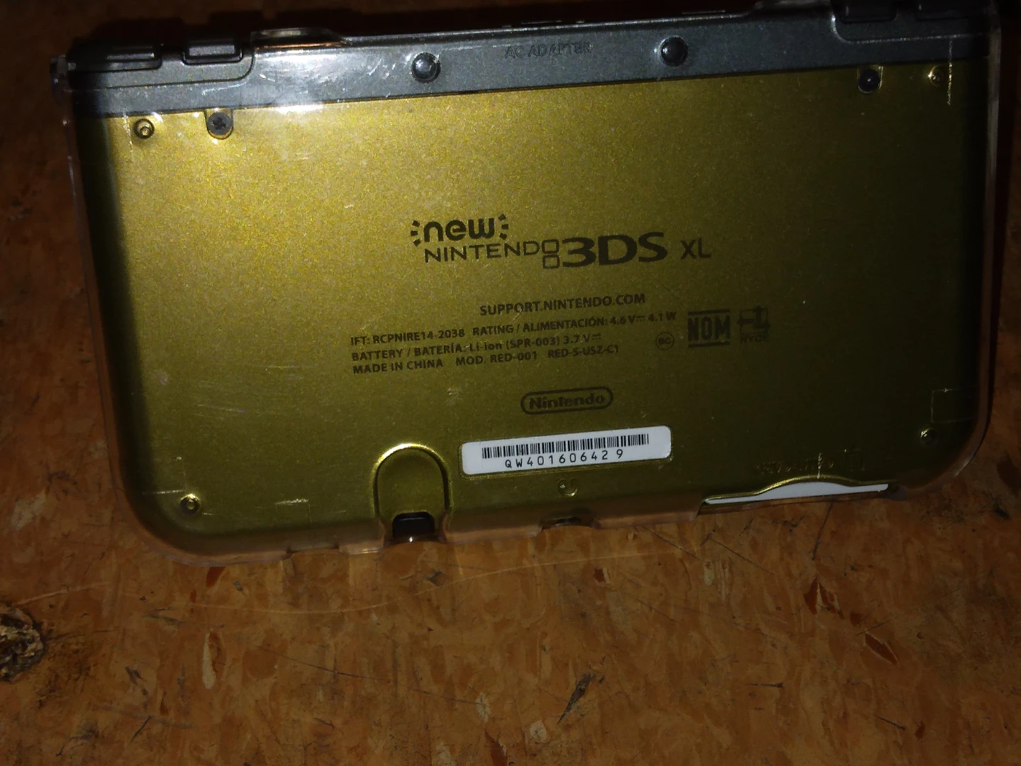 Nintendo 3DS XL Majora's Mask Edition Gold - photo 2