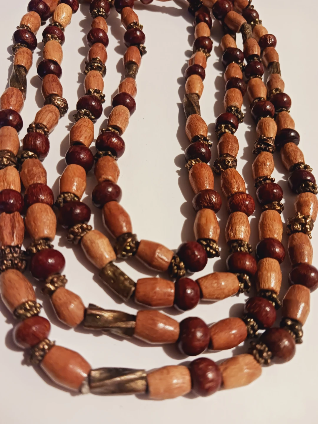 Long African Beaded Necklace - photo 2