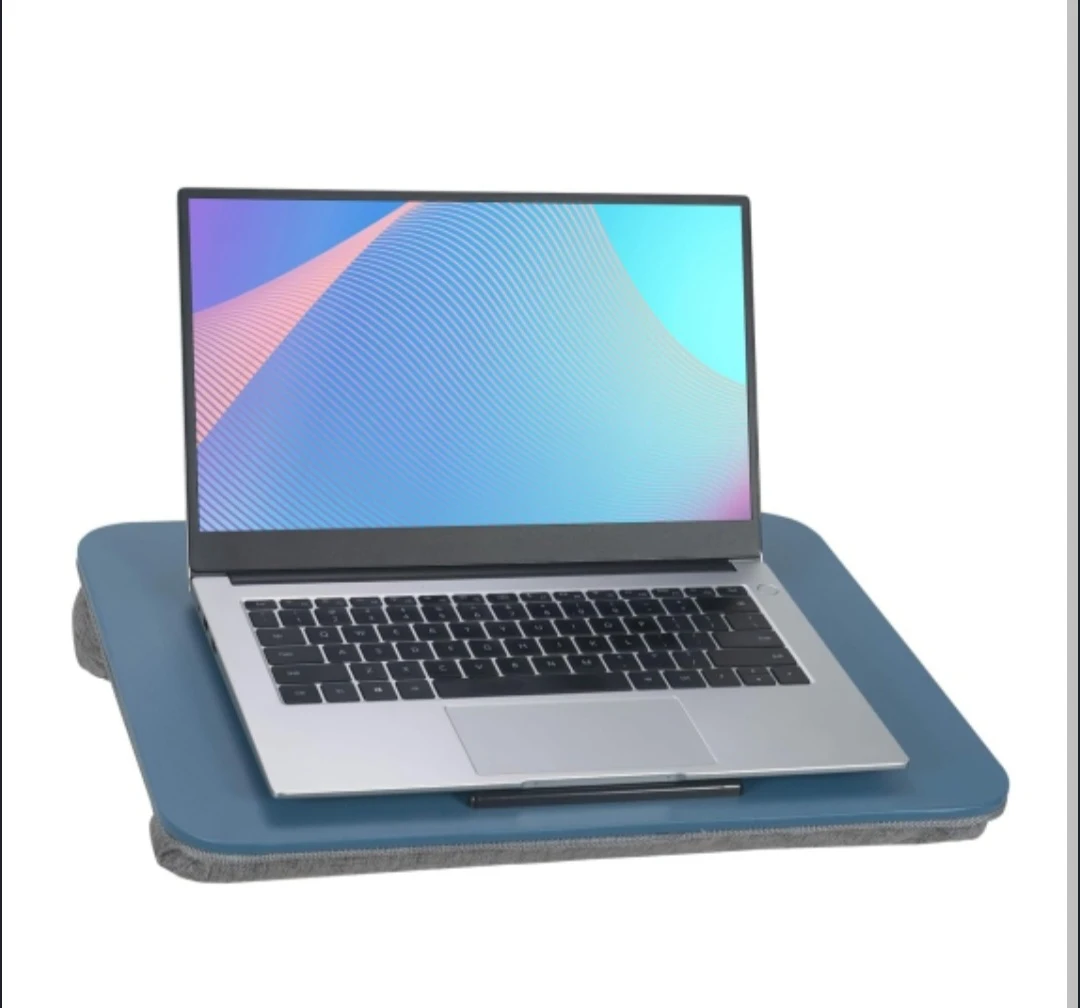NEW Soft Cushion Lap Desk, Portable Fits Up to 16inch Laptops - photo 4