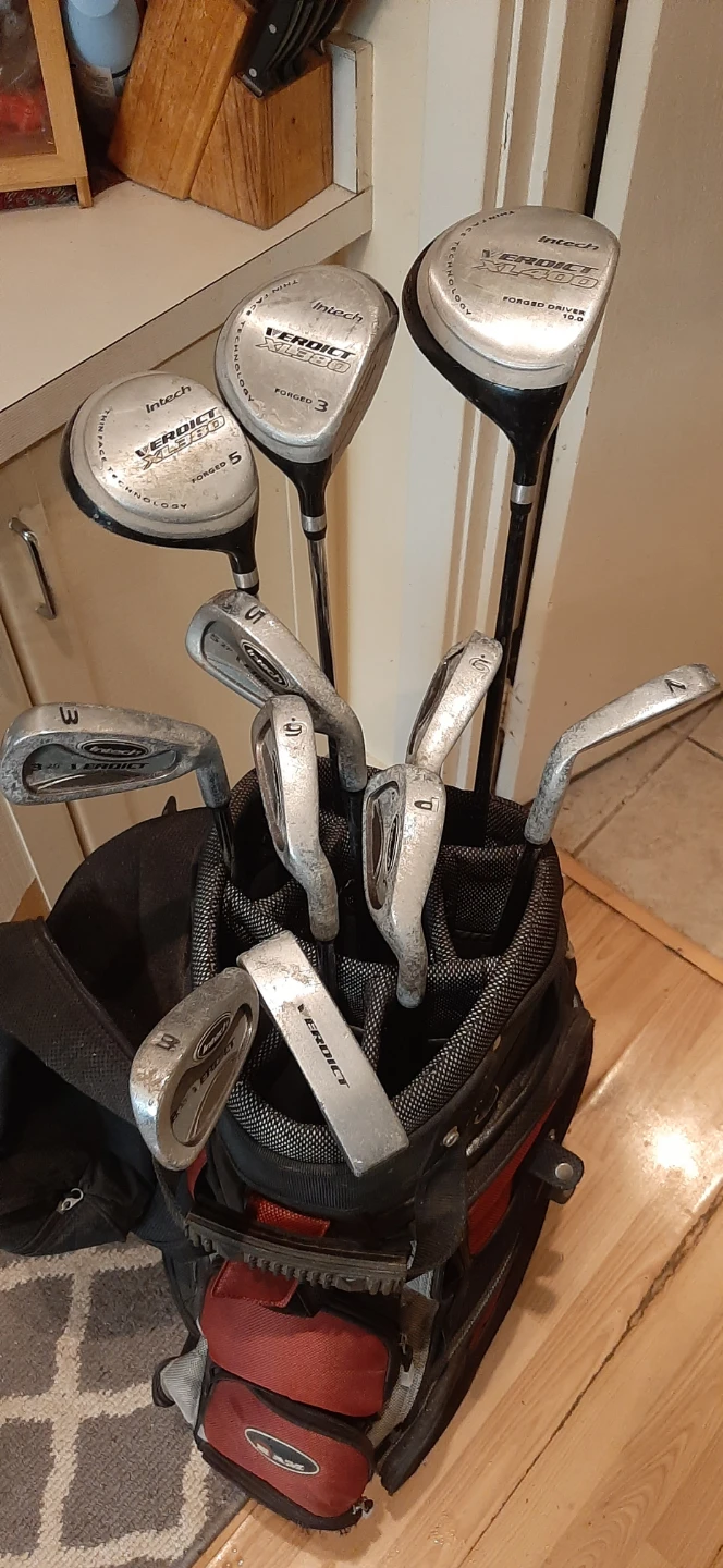 Complete Set Of Men's Right Handed Intech Verdict Golf Clubs - photo 2