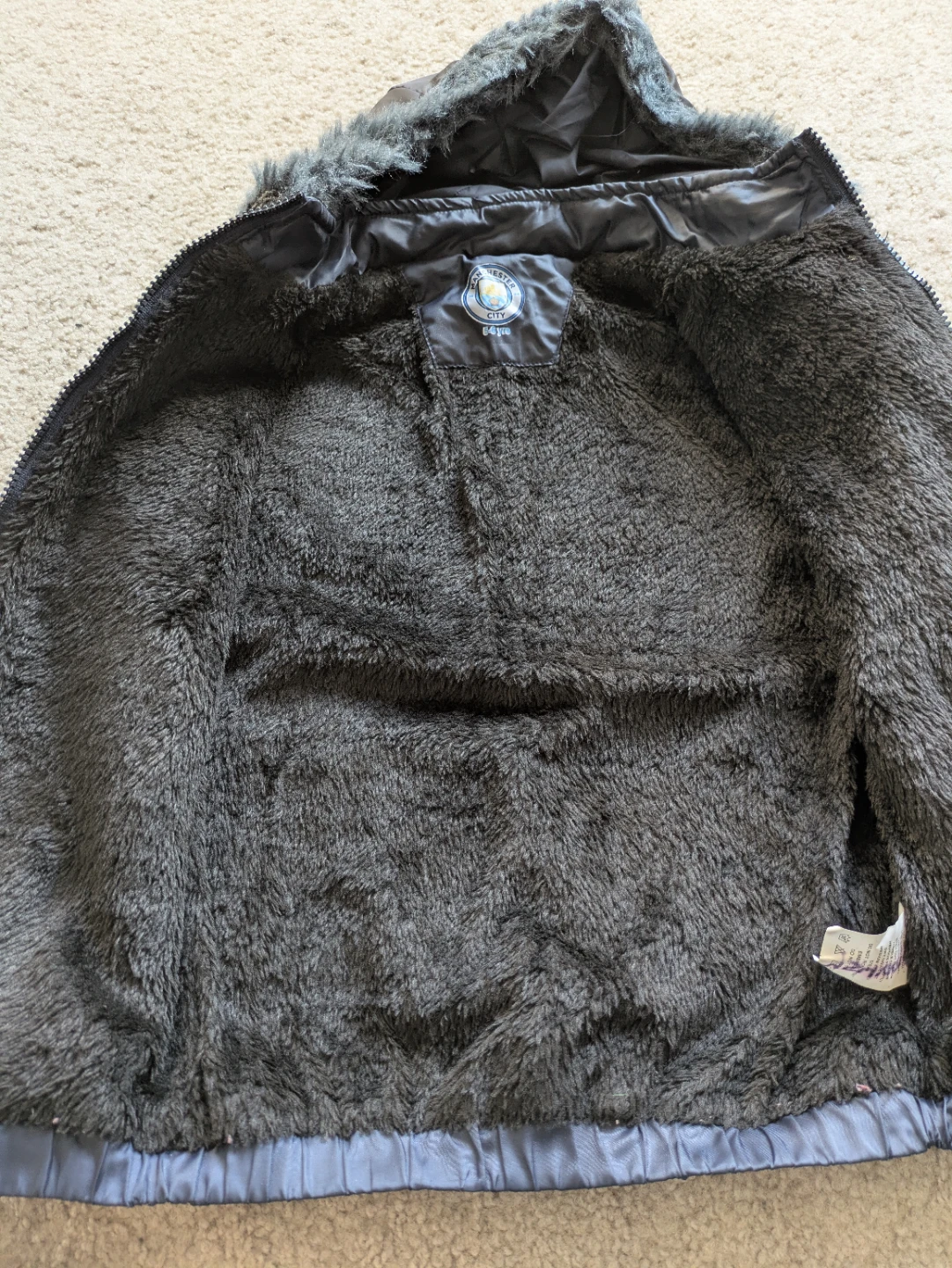 Manchester City FC Youth Padded Winter Jacket 5-6 Years - photo 3