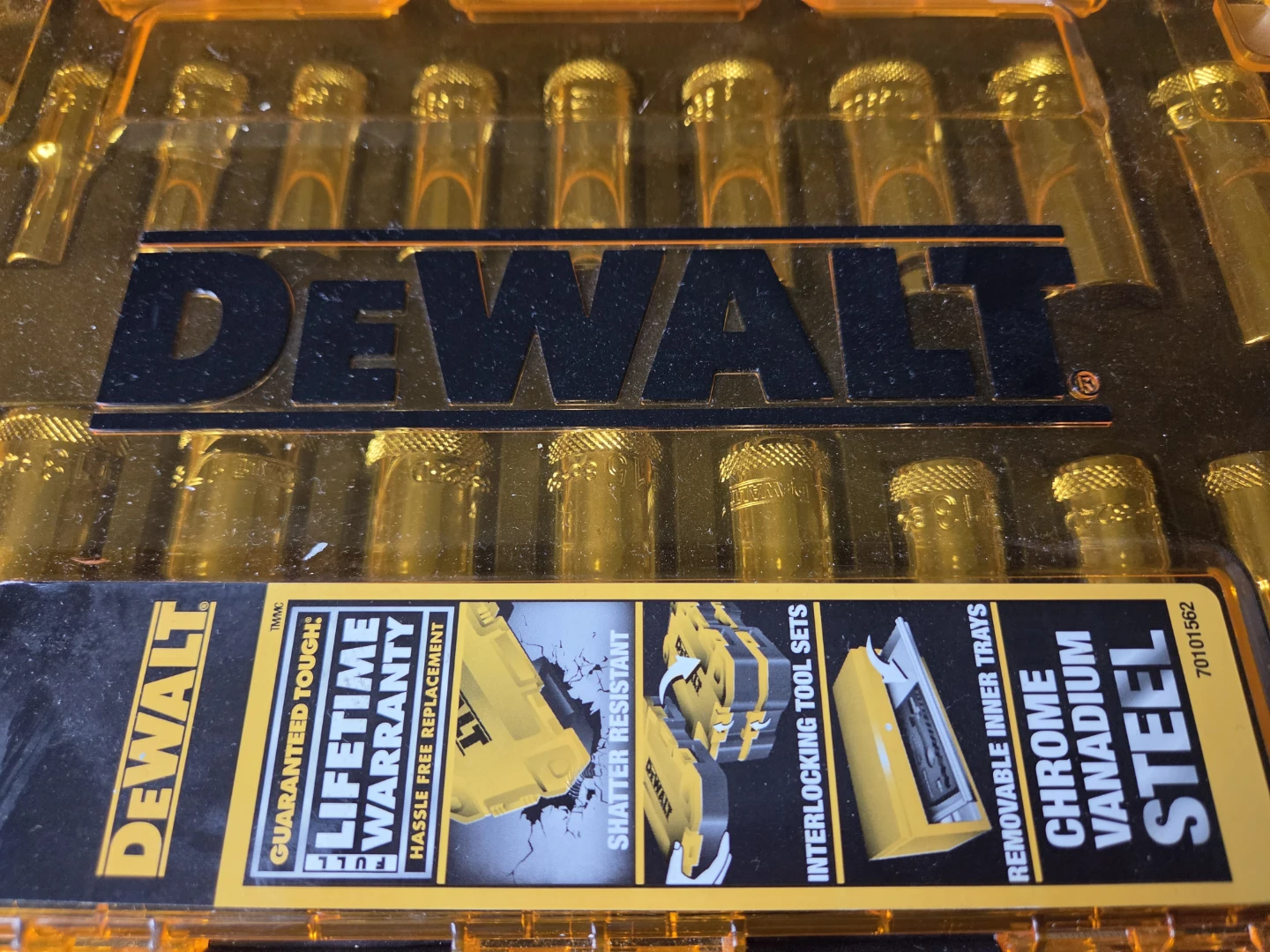 20 Piece DeWalt 3/8 Drive Deep Socket Set - photo 2
