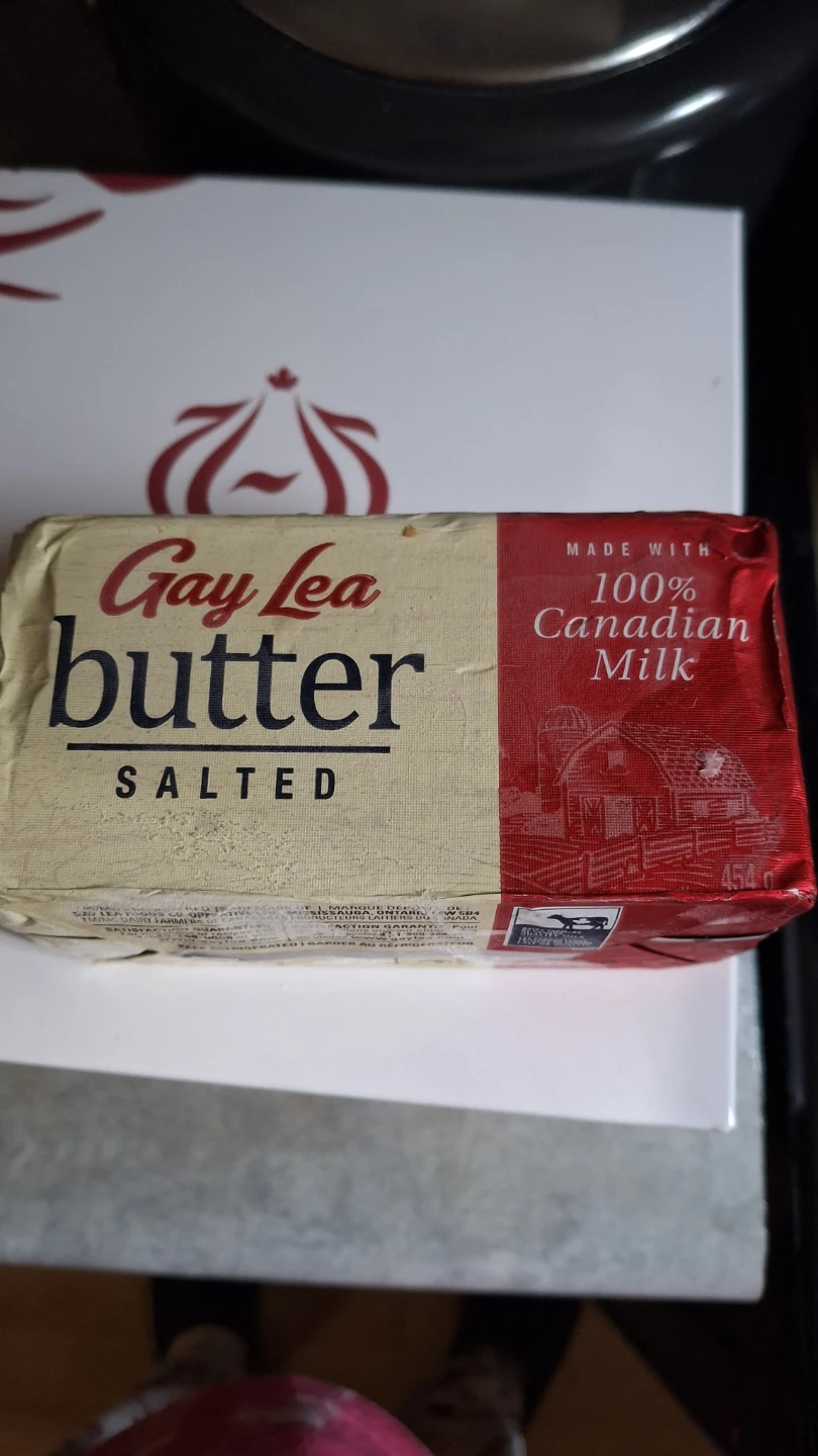 Gay Lea Salted Butter 454g- not opened