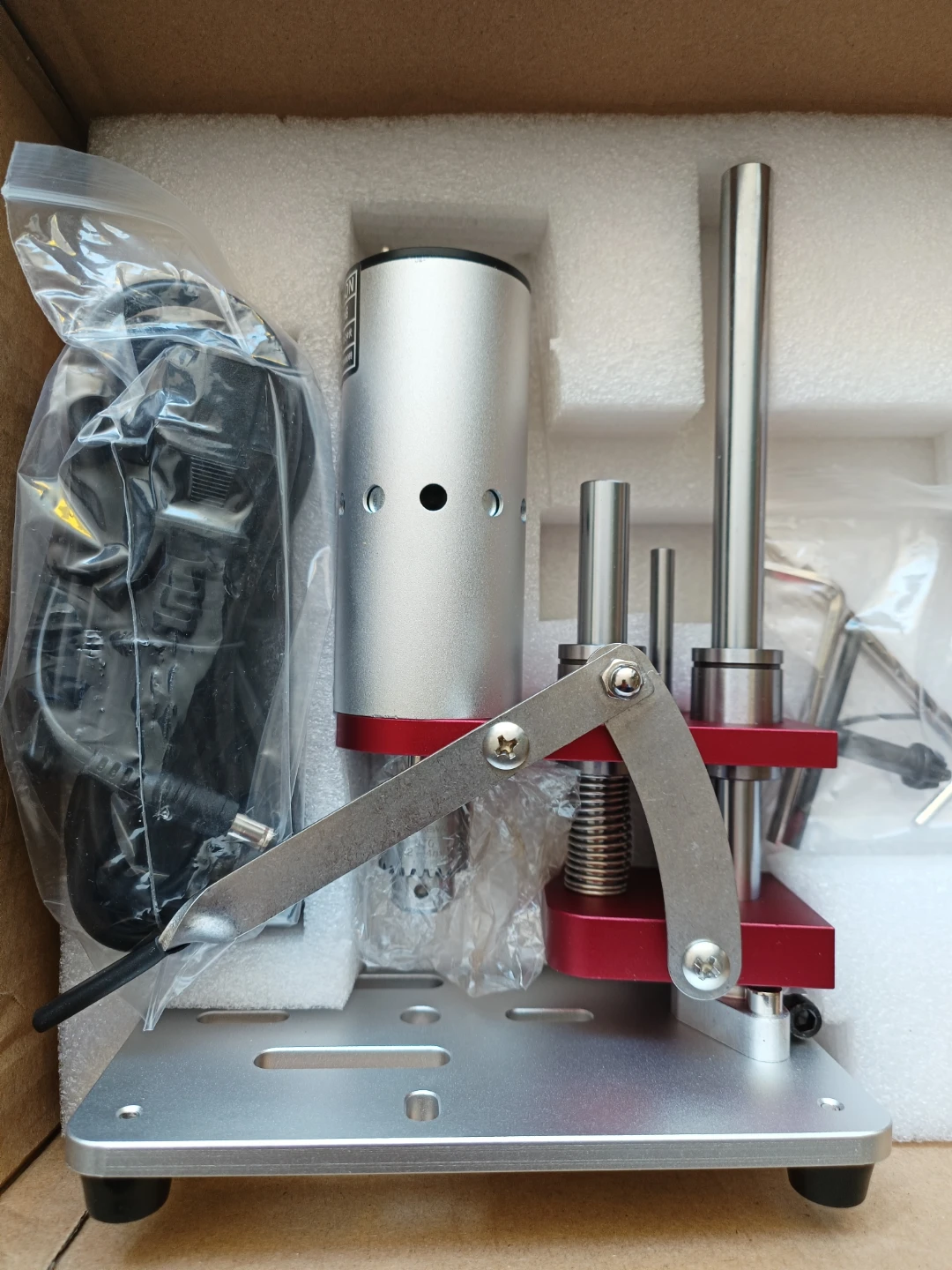 Precision Drill Press with JT0 Precision Chunk