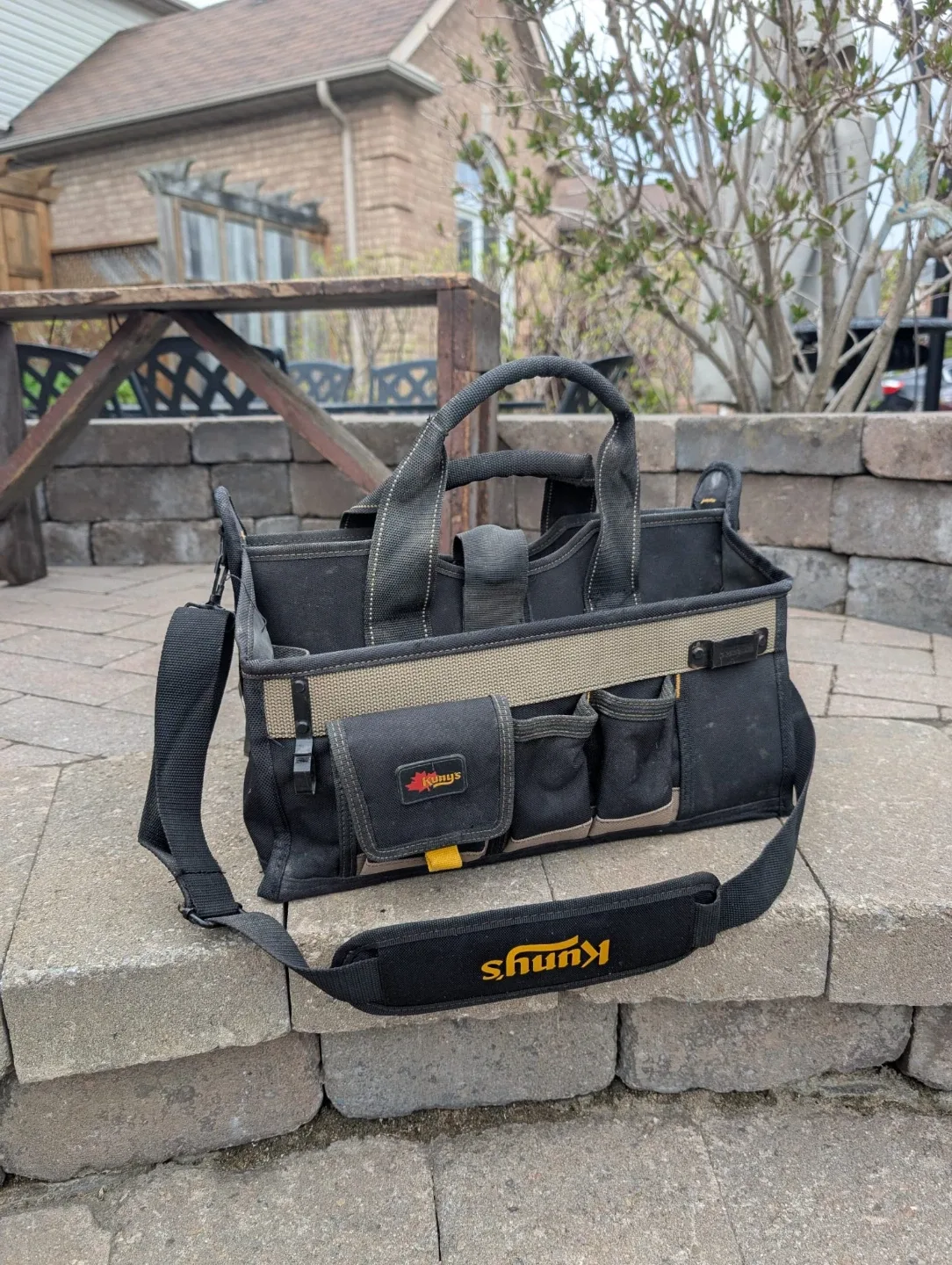 Kuny's Work Tool Bag / soft tool box - electrical or Carpentry