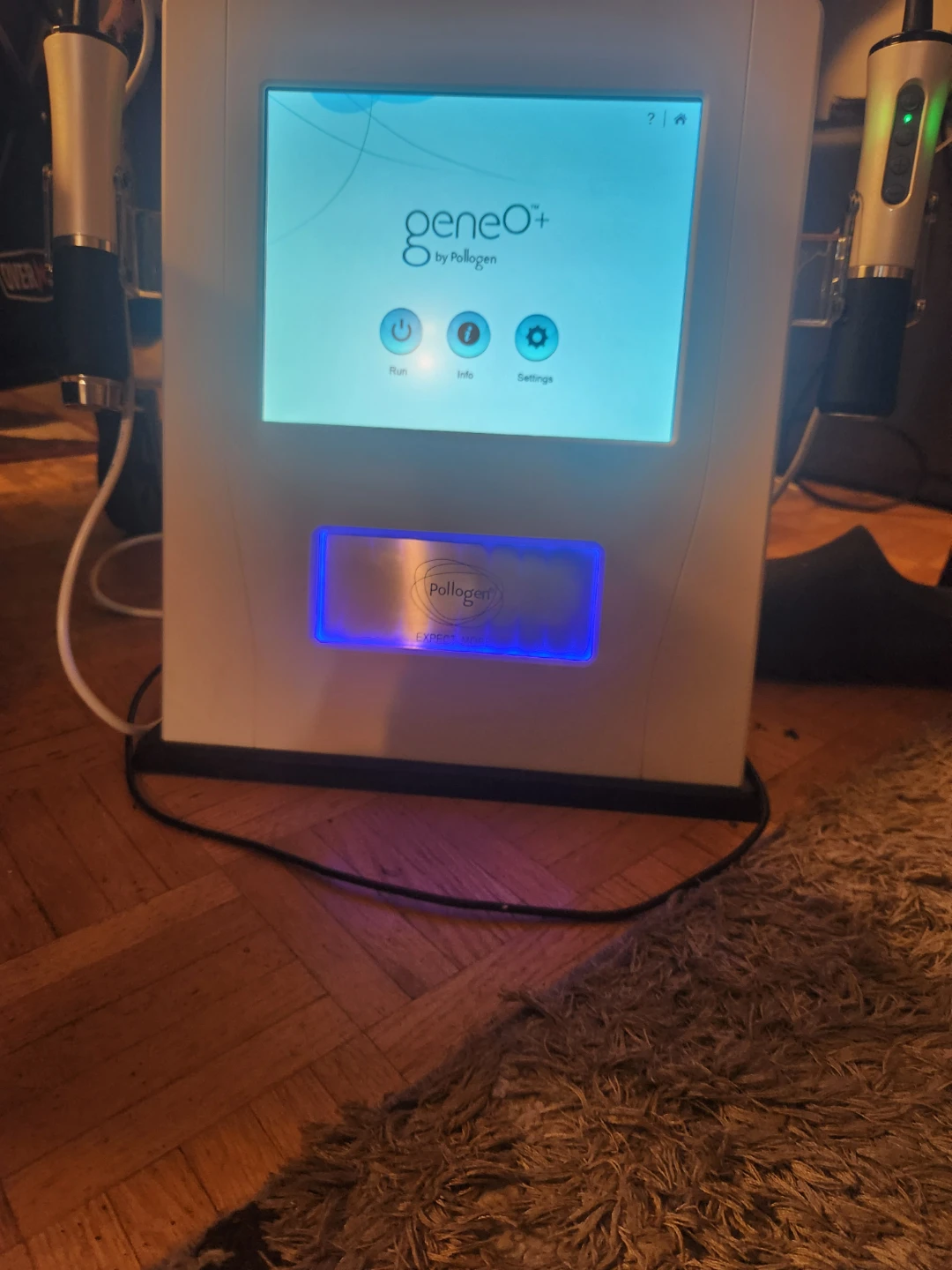 Pollogen facial machine