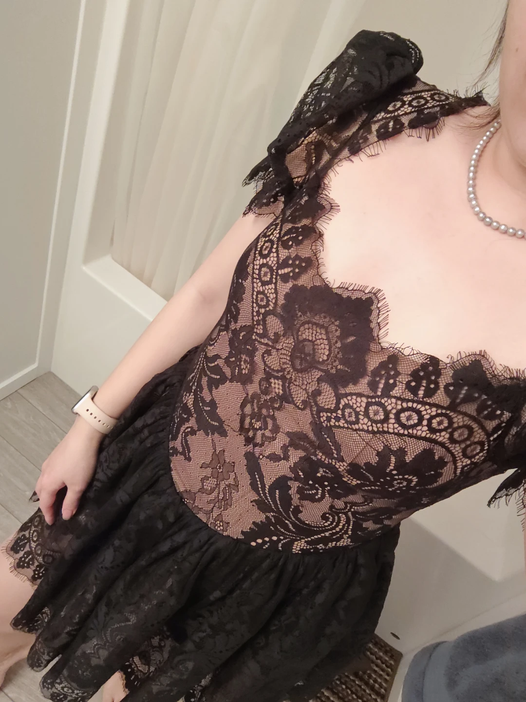 SUPERJOJO Black Lace Dress - photo 4