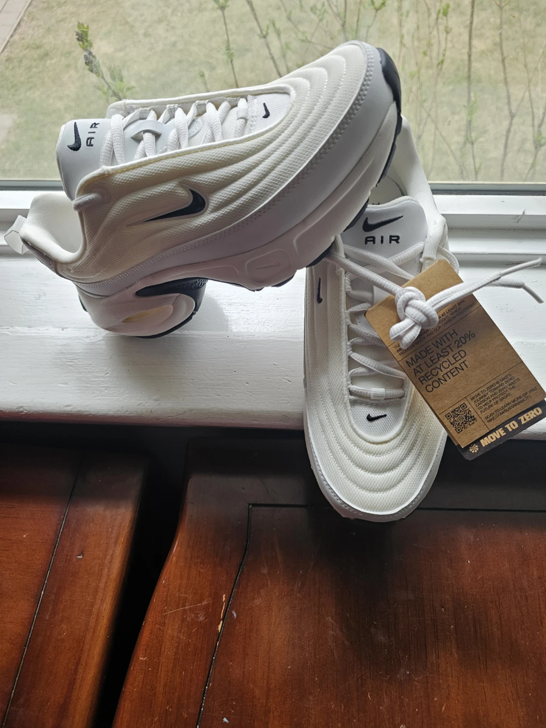 Nike Air Max Plus Drift White Sneakers - photo 2