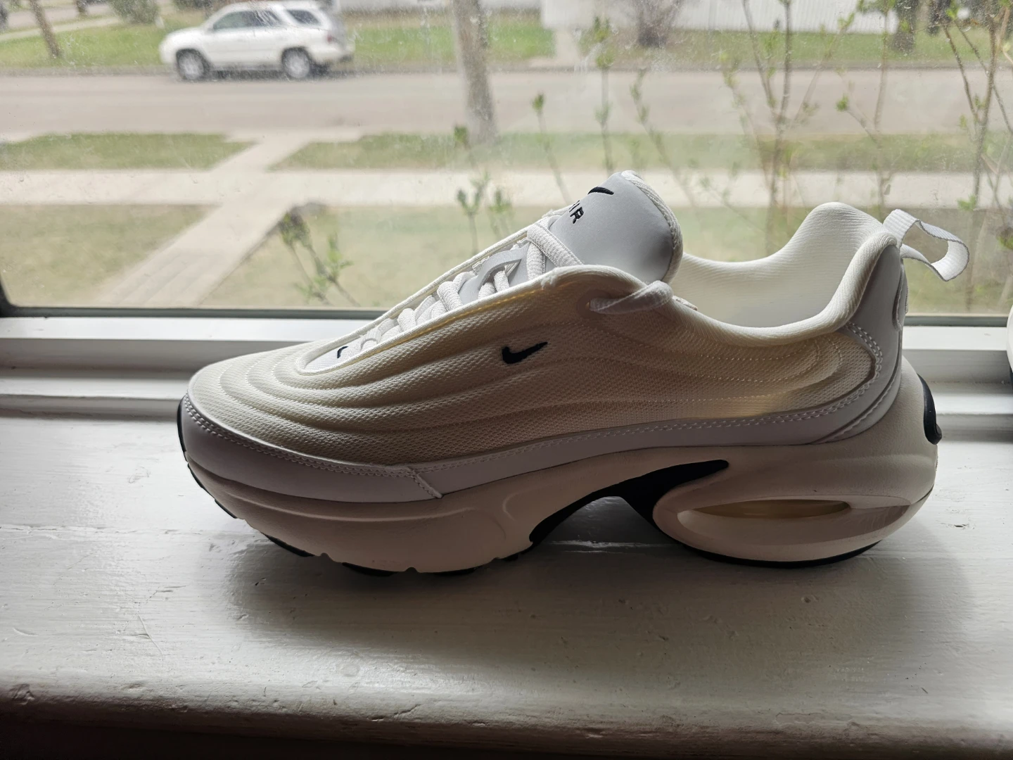 Nike Air Max Plus Drift White Sneakers - photo 5
