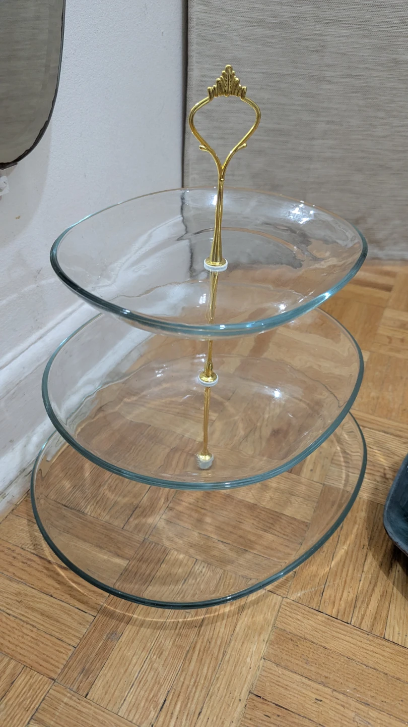 Fruit Platter Tiered Serving Stand Plate Dessert Display Tray - photo 3