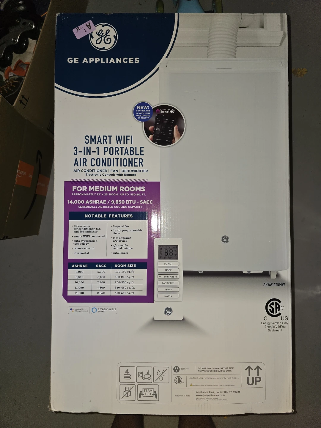 GE Portable Air Conditioner