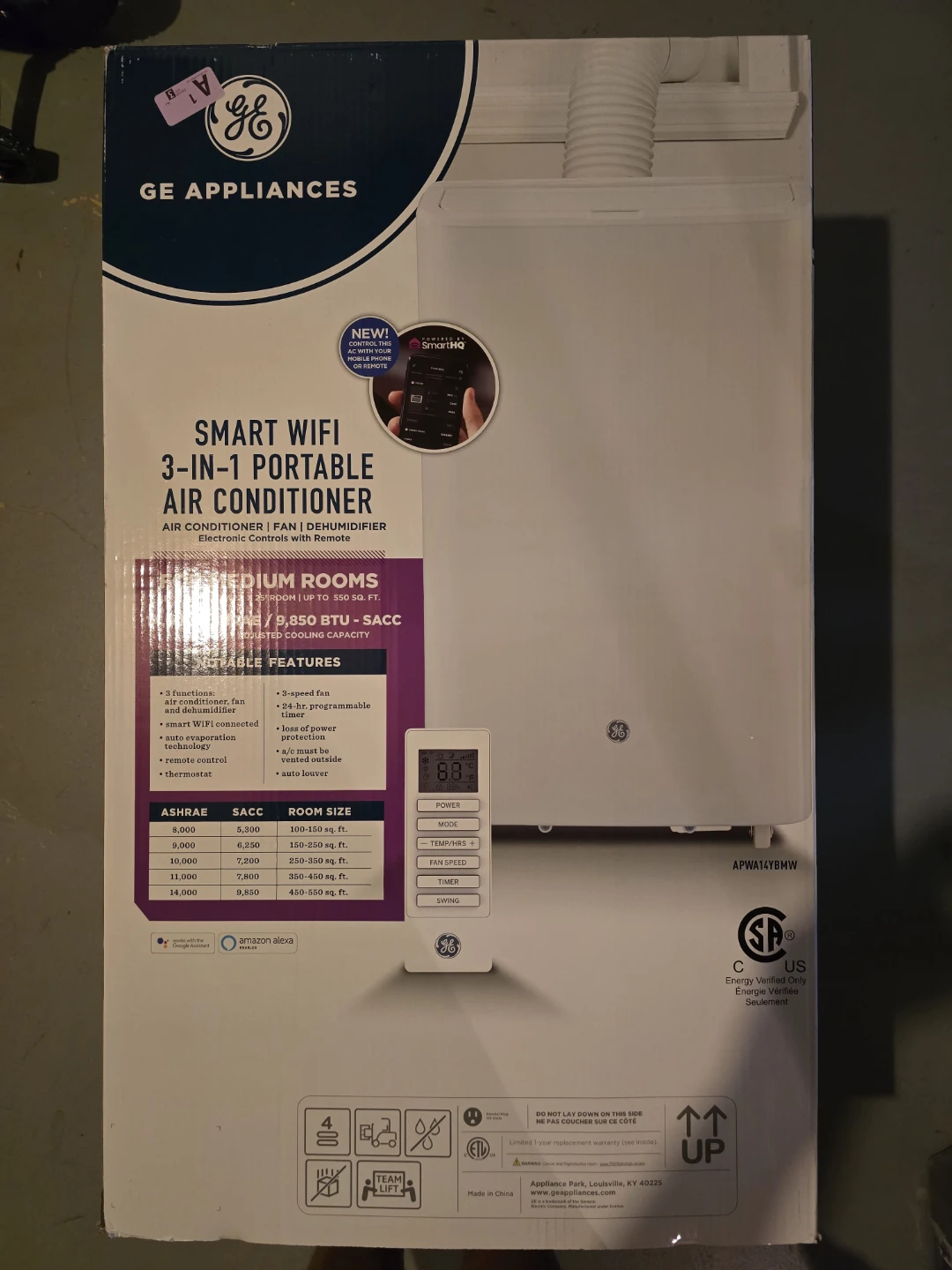 GE Portable Air Conditioner - photo 2