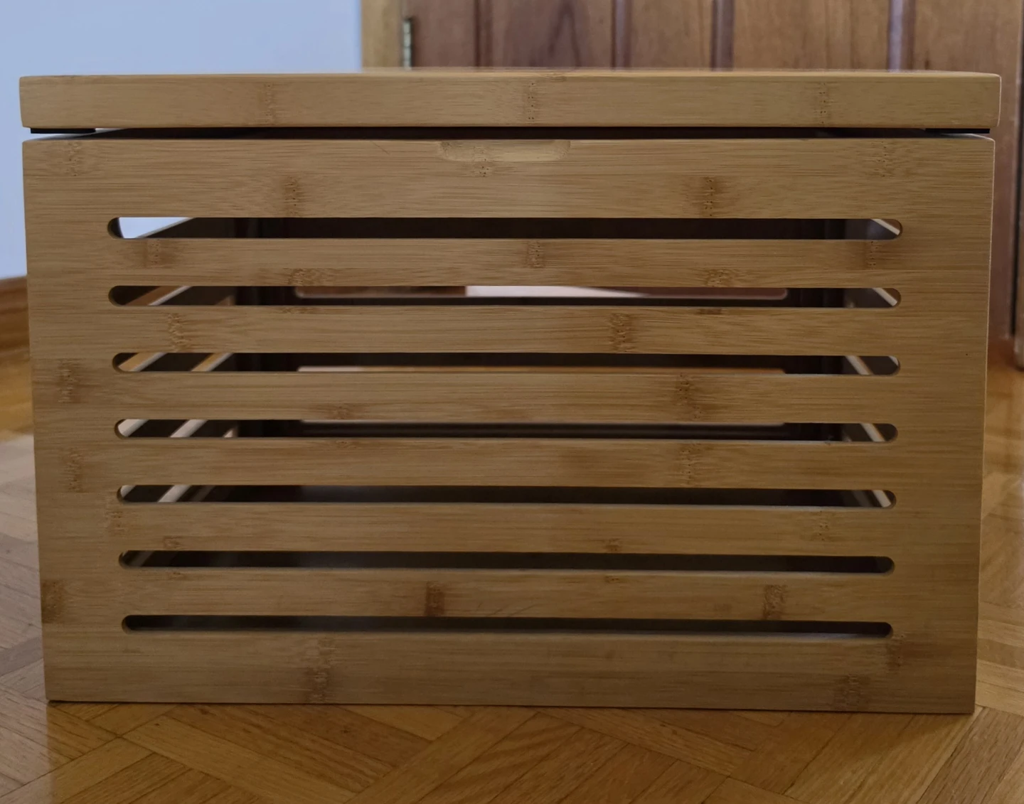 Bamboo Storage Box with Lid - photo 2
