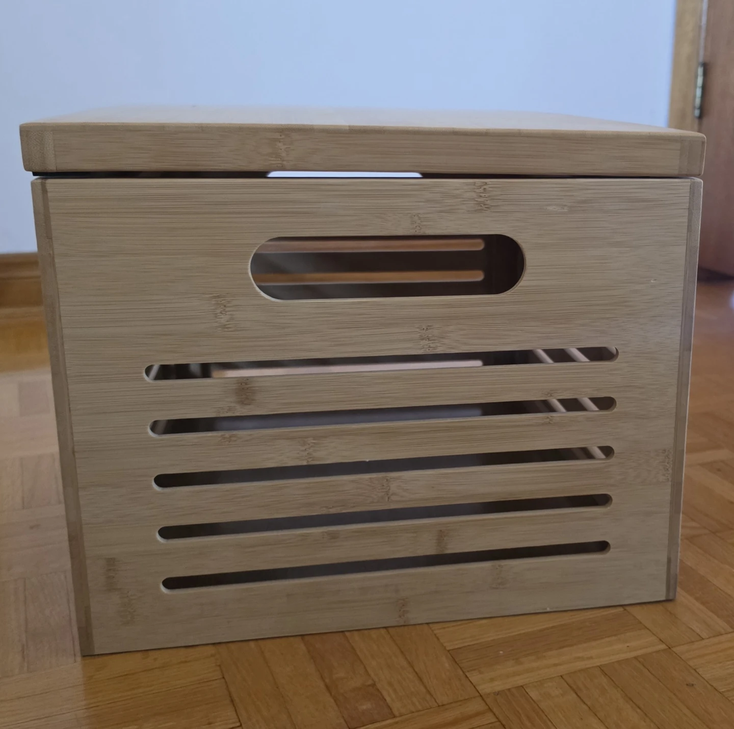 Bamboo Storage Box with Lid - photo 4