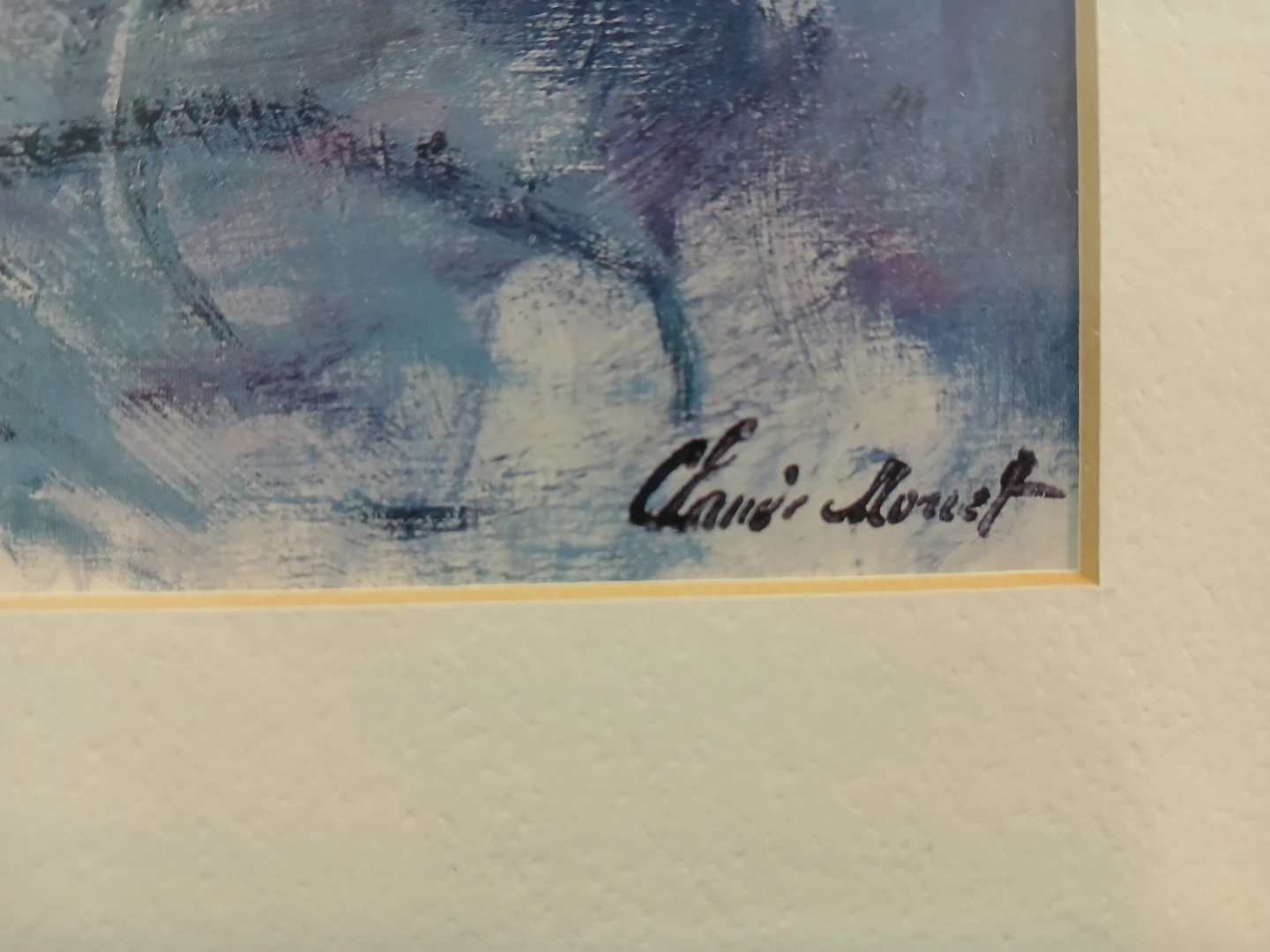 Framed Water Lilies Print - photo 2