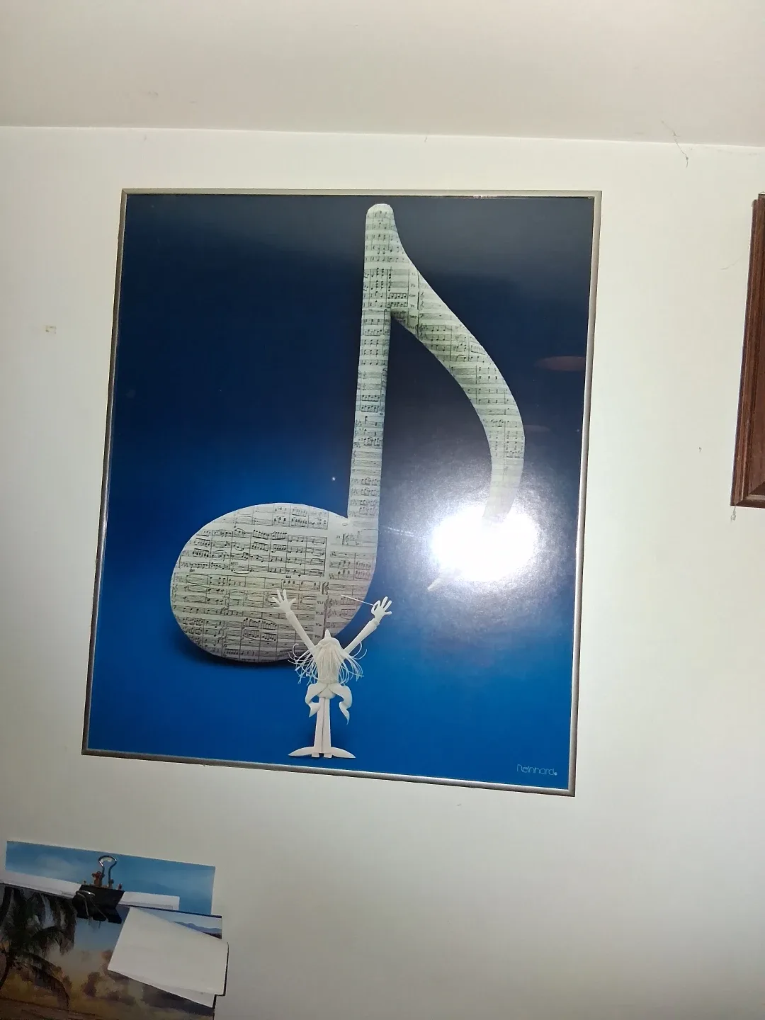 Reinnard Music Note Art Print - photo 2