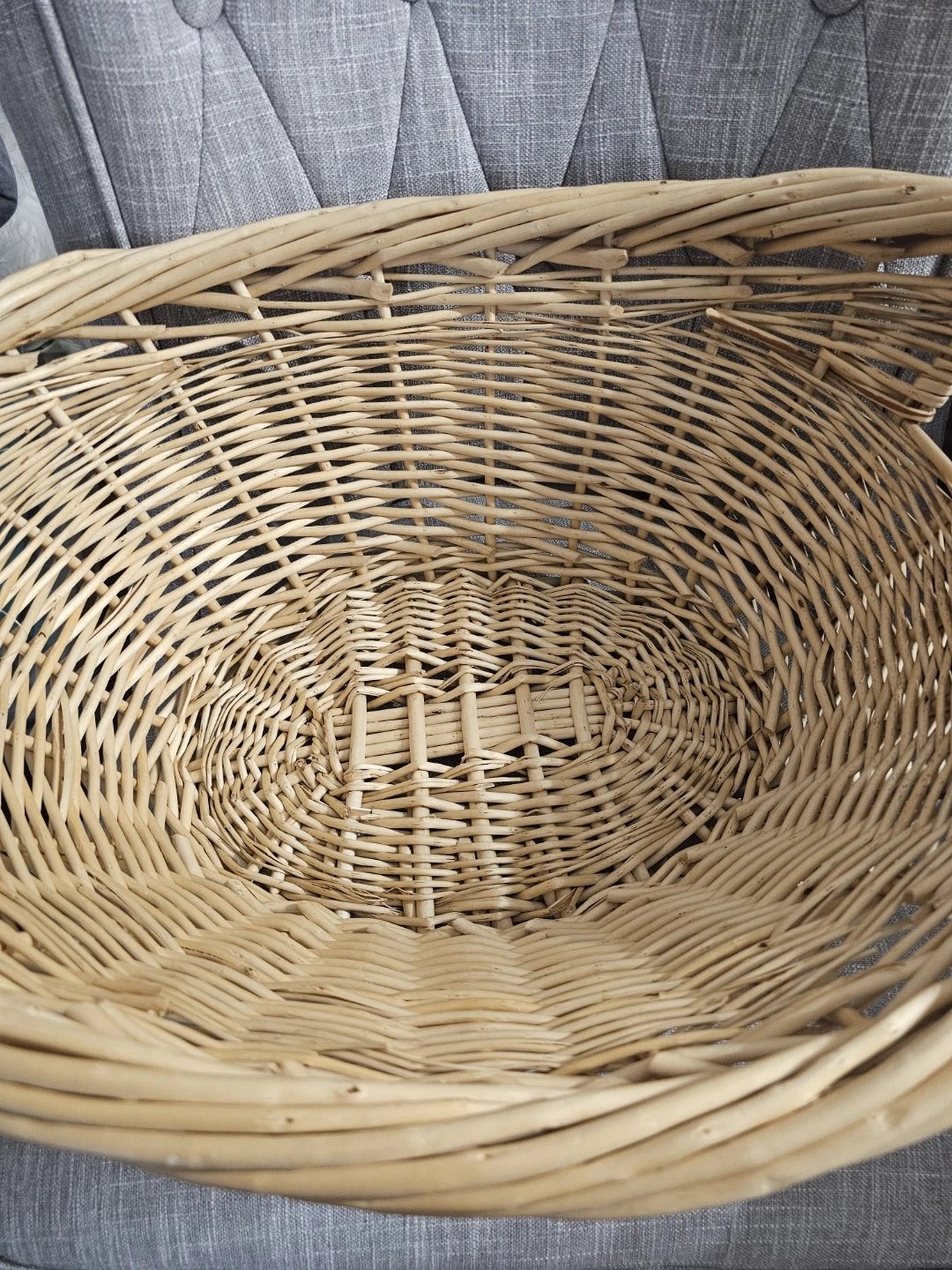 Wicker Oval Basket - photo 3