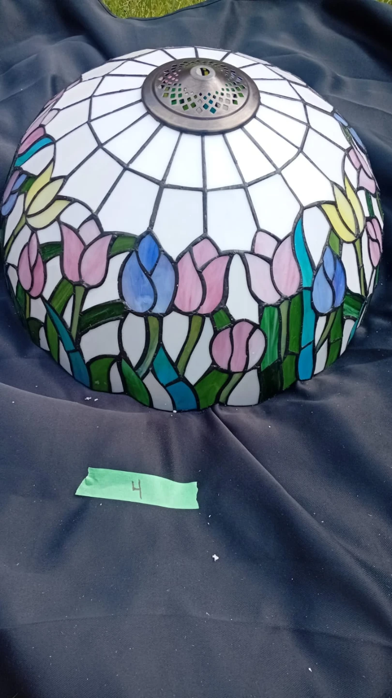 Tiffany Style Stained Glass Lampshade - Multiple Designs - photo 2