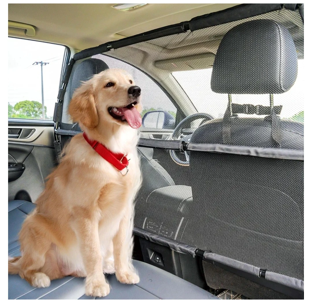Foldable Dog Car Barrier