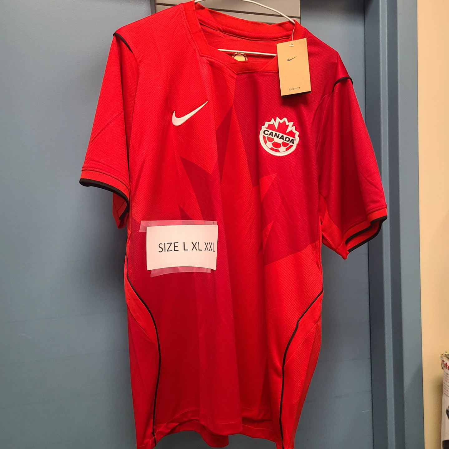 Nike Canada Soccer Jersey