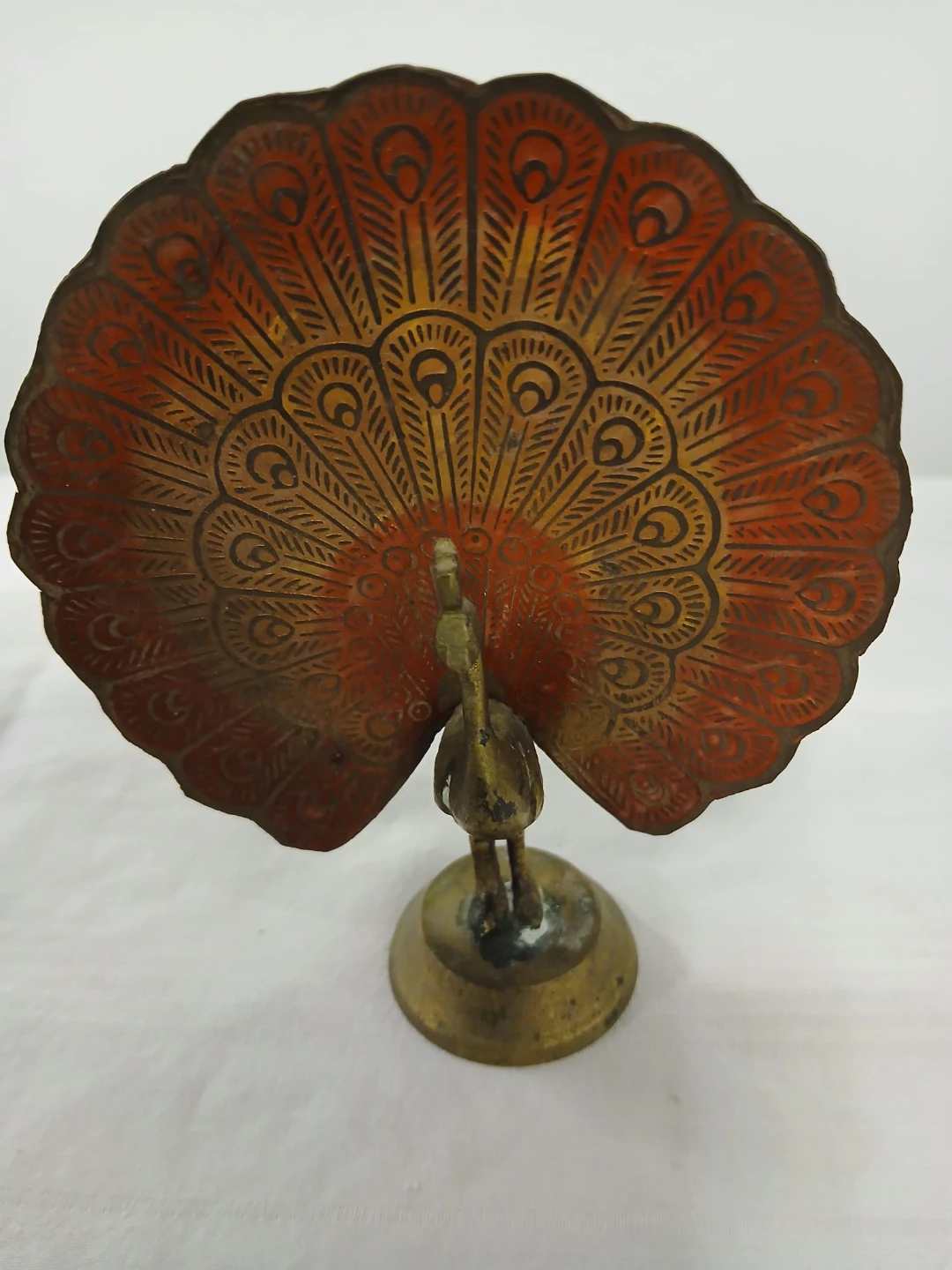 Brass Peacock Trinket/Decor. Pick up only.