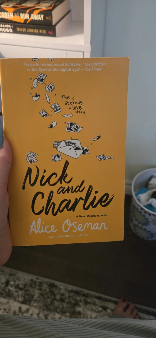 Nick and Charlie Heartstopper Novella by Alice Oseman