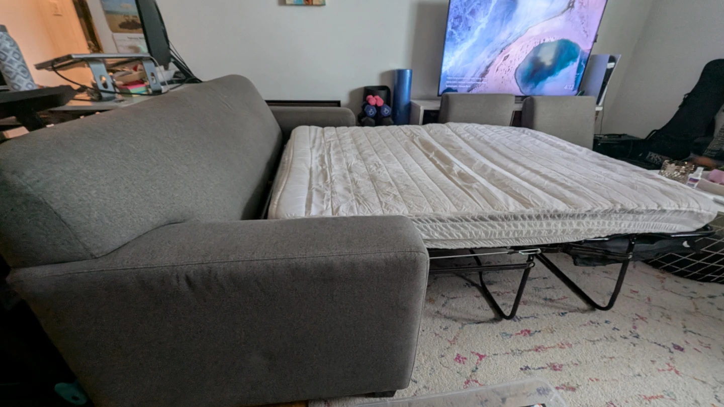 Grey Sofa Bed - photo 2