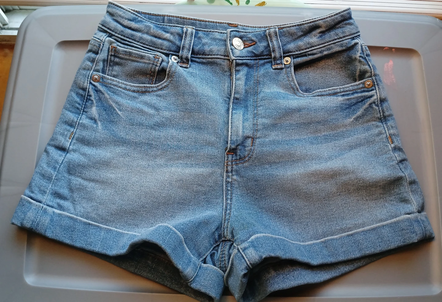 American Eagle Denim Jean Shorts Women's - photo 2
