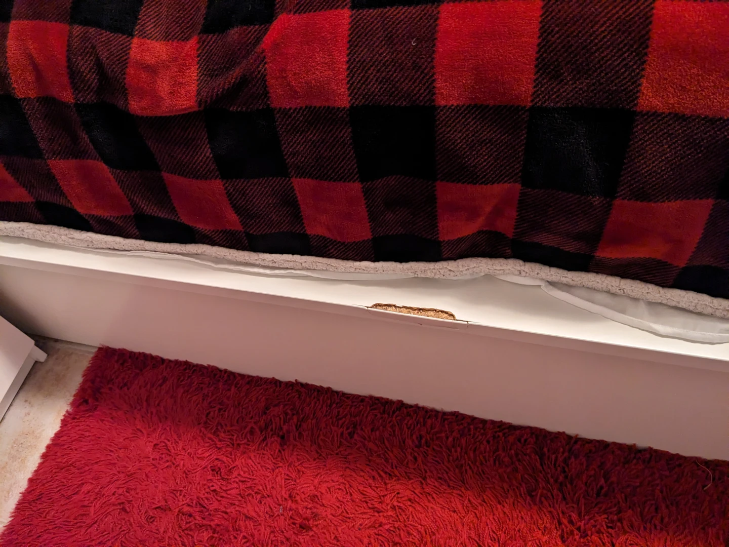 Ikea Malm Queen pull up Storage Bed white - photo 4