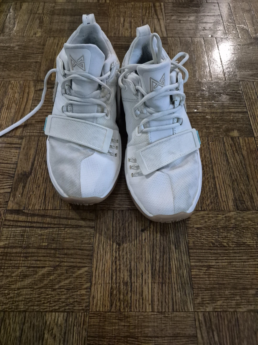 Nike PG 1 White Basketball Shoes size 7