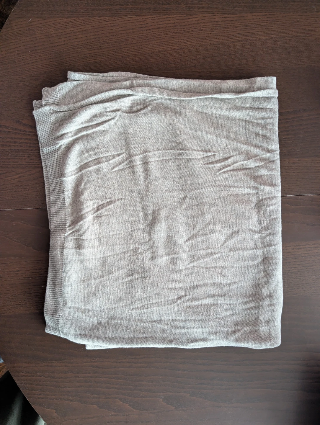 Grey Knit Shawl - photo 3