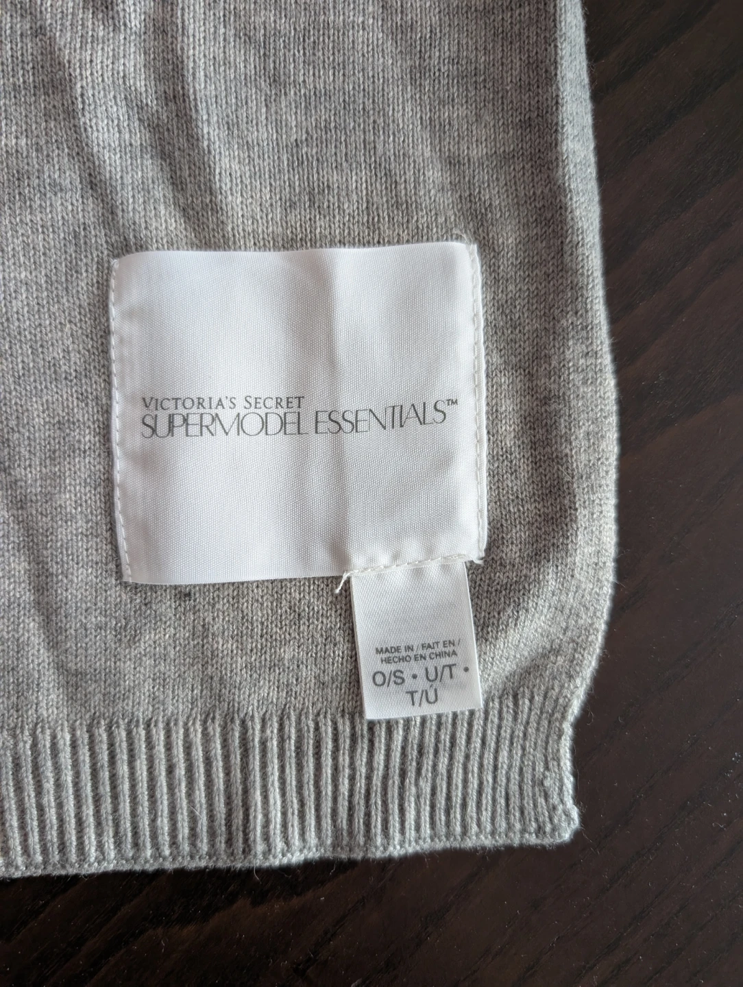 Grey Knit Shawl - photo 4