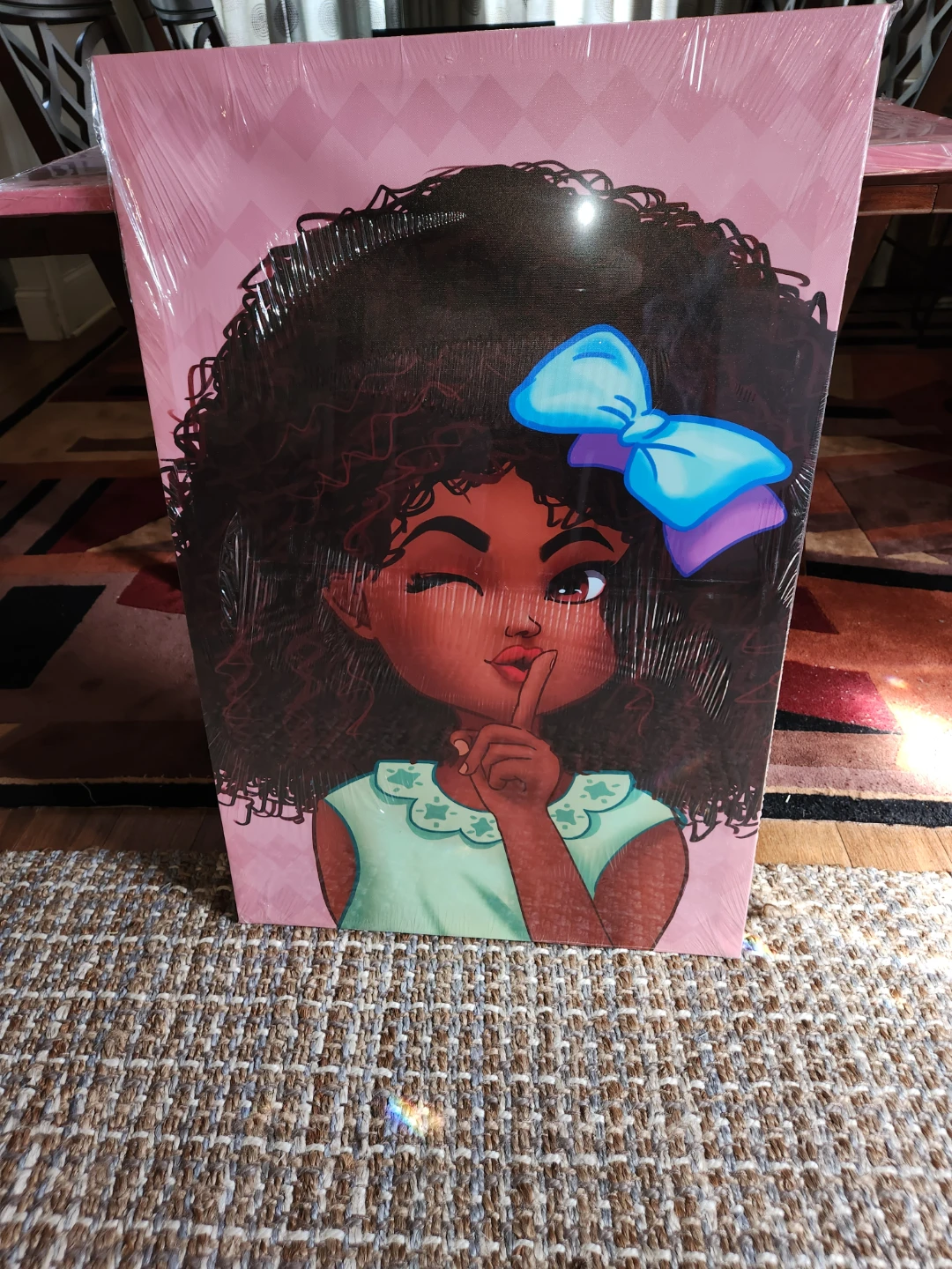 Girl's Artwork Canvas Print - photo 2