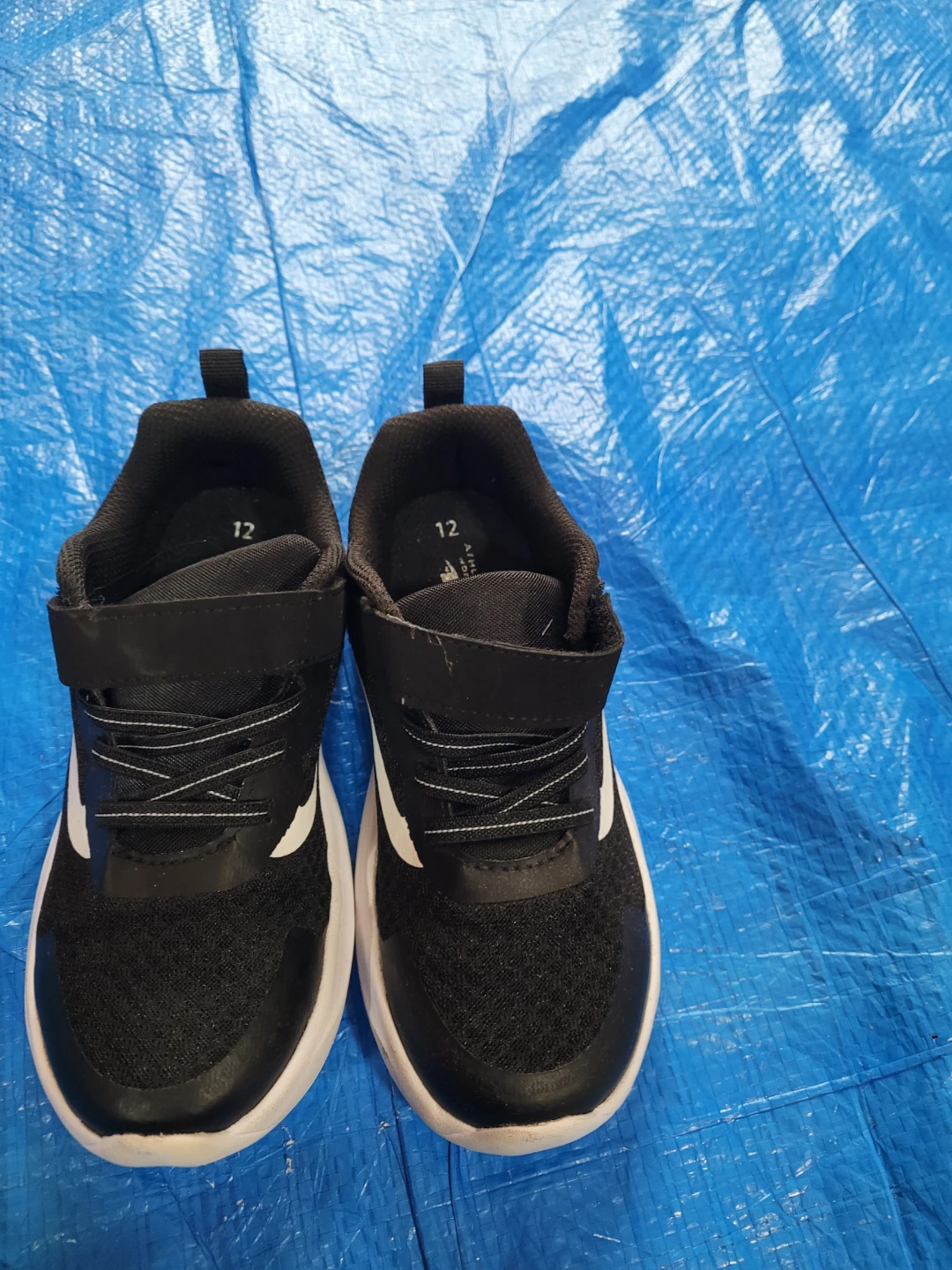 Athletic Works Black Sneakers Size 12