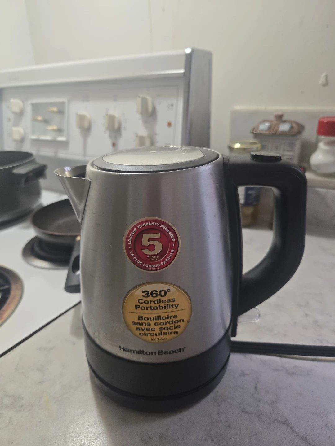Hamilton Beach Stainless Steel Electric Kettle