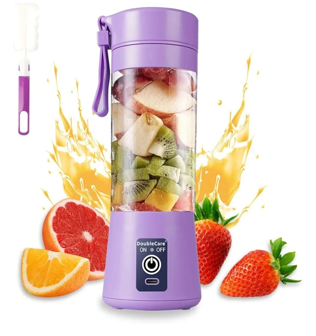 DoubleCare Portable USB Rechargeable Blender - Purple