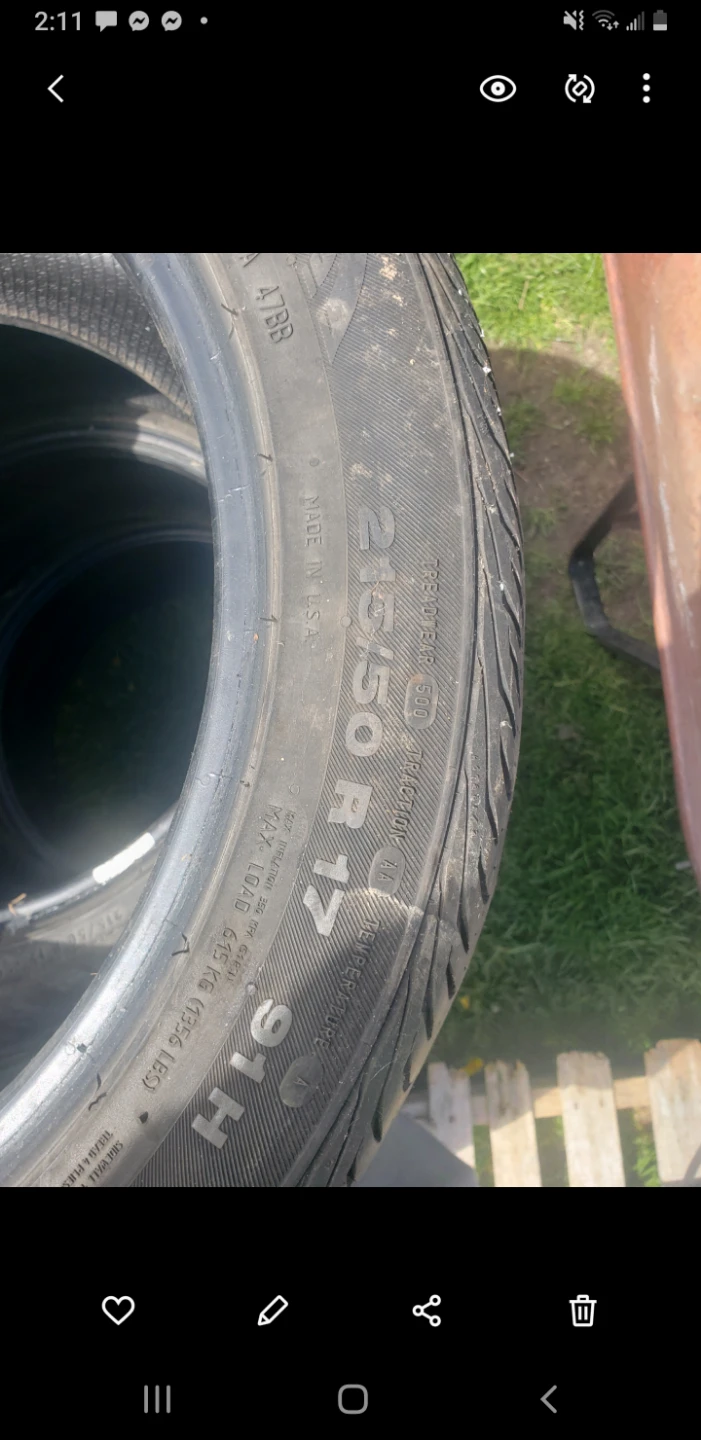215/50/R17 Continental ContiProContact Tires - photo 4