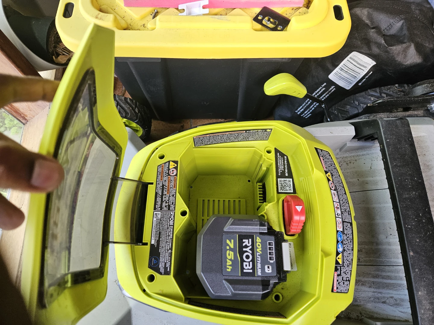 Ryobi 21" 3-in-1 Cordless Electric Mower - photo 2