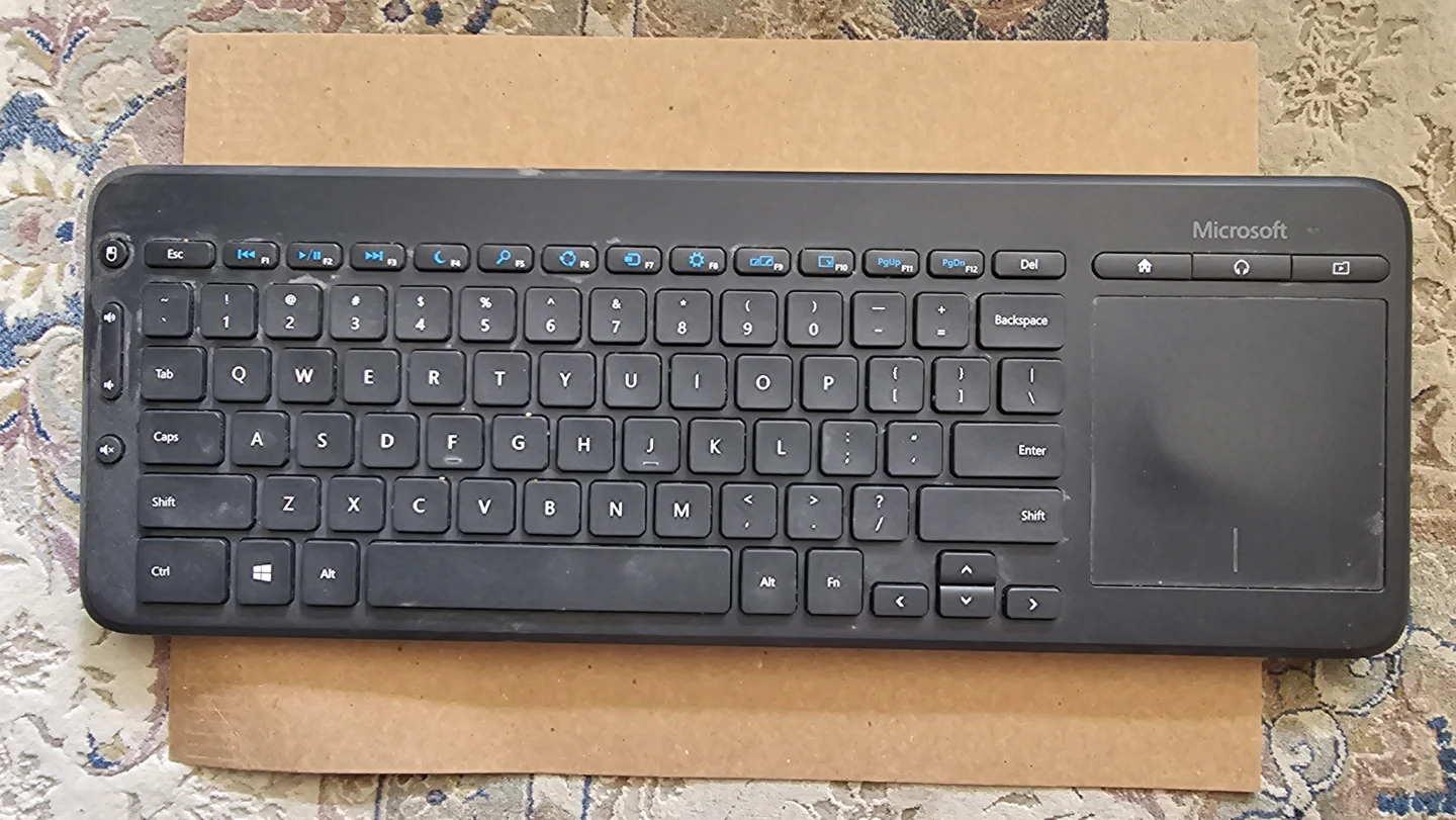 Microsoft Wireless Keyboard with Touchpad