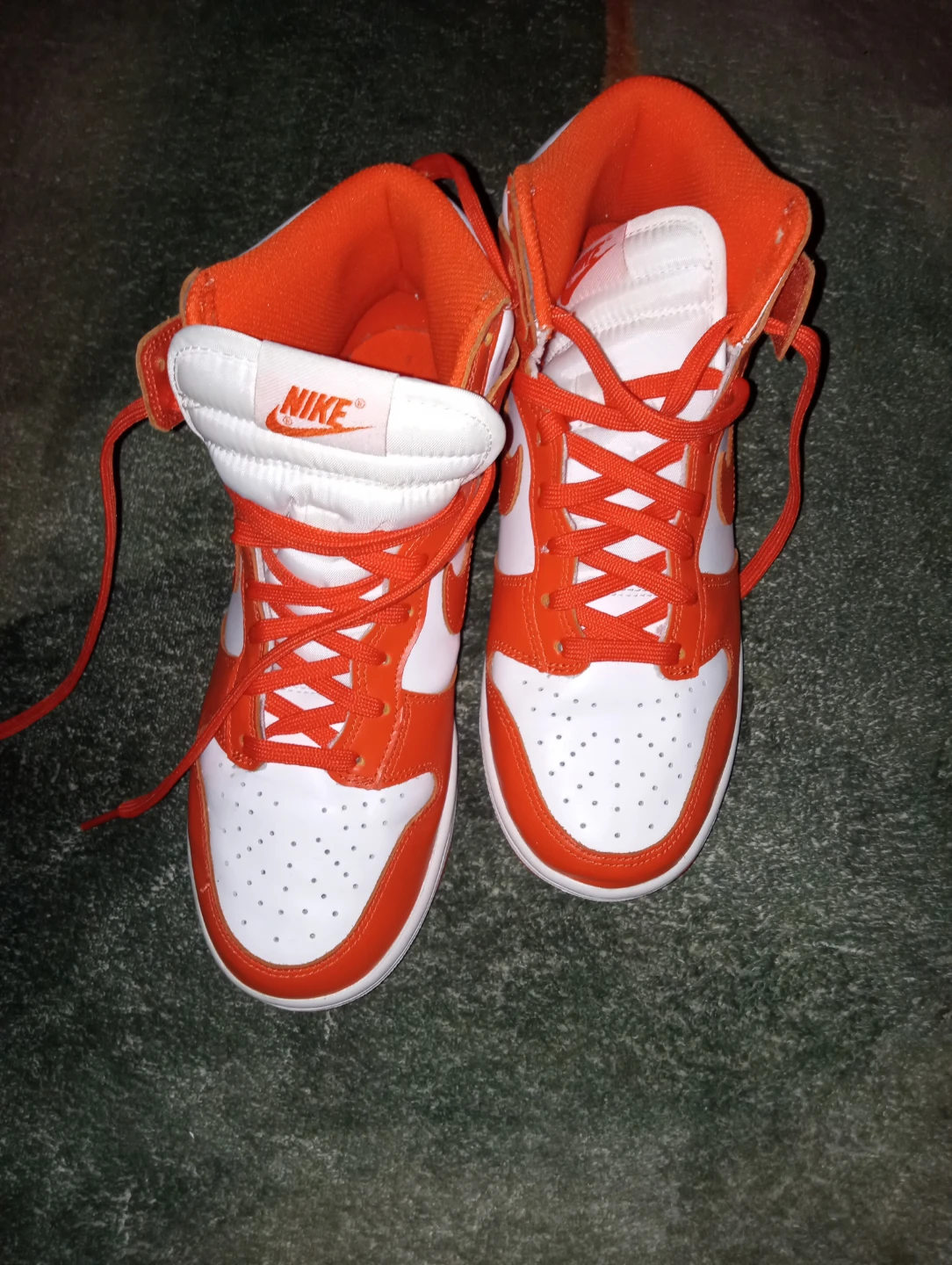 Nike Dunk High Wmns "White/Orange" DD1869 100