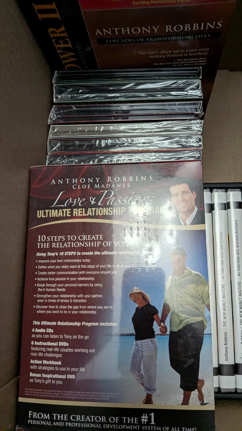 Anthony Robbins "The New Money Masters" Audiobook Collection - photo 4