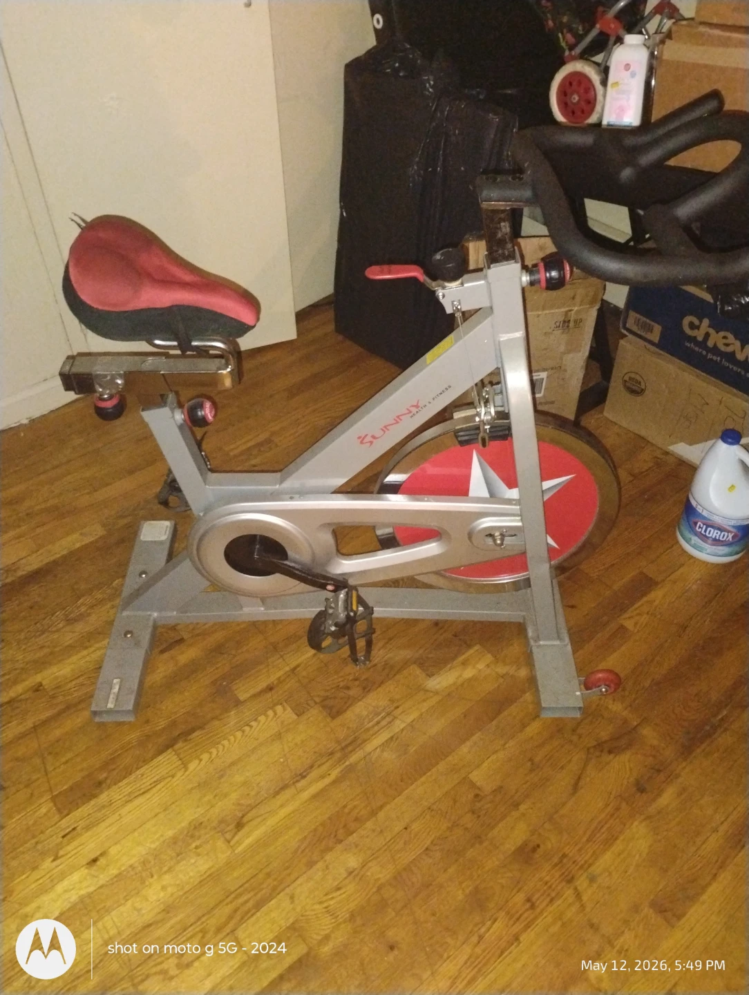 Sunny Health & Fitness Spin Bike - photo 2