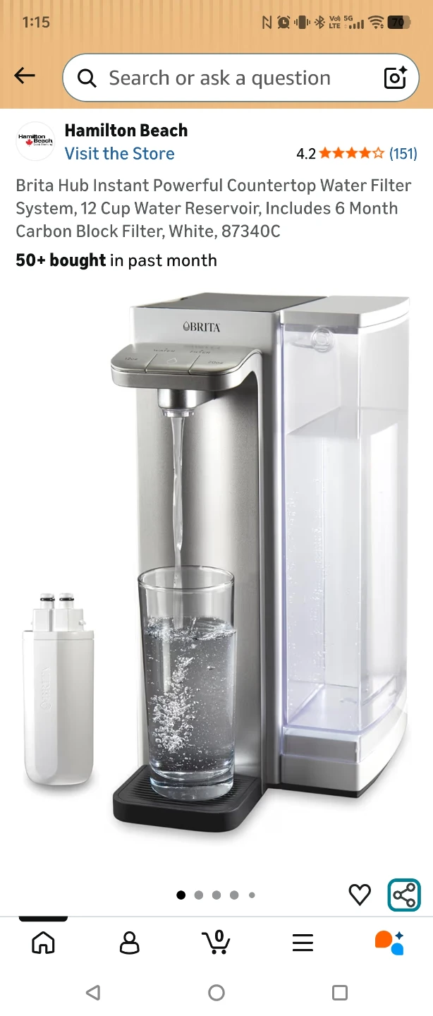 Brita Water Filter Dispenser