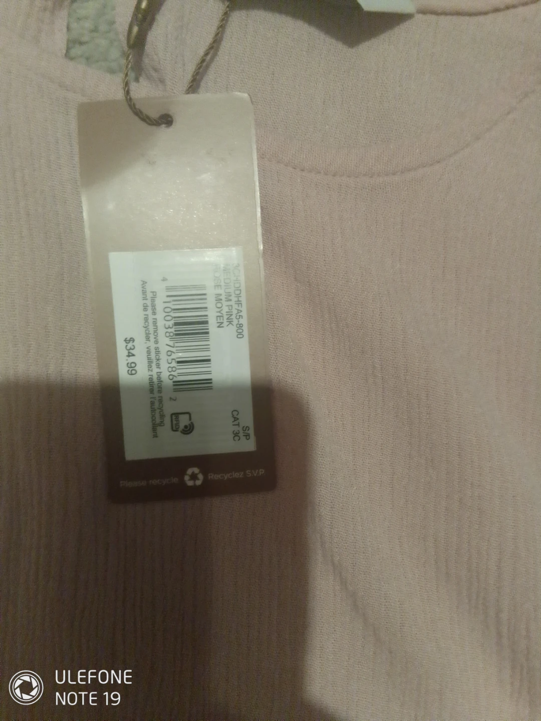 Denver Hayes Pink Sleeveless Top - photo 3