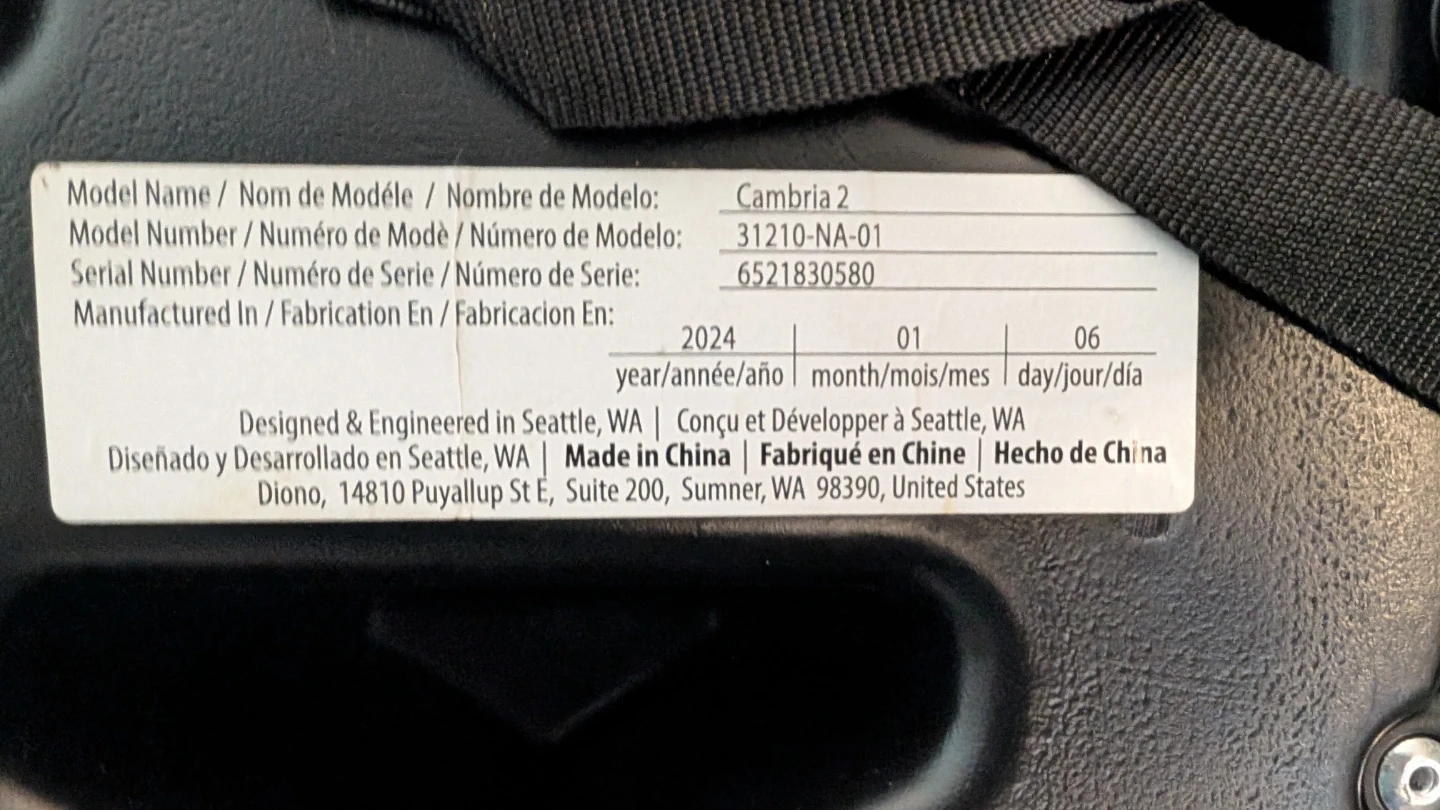 Diono Cambria 2 Booster Seat - photo 2