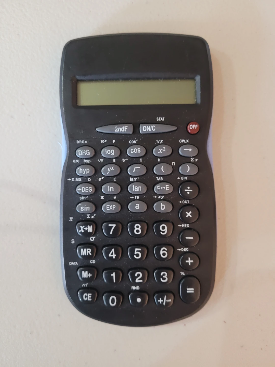 Black Scientific Calculator
