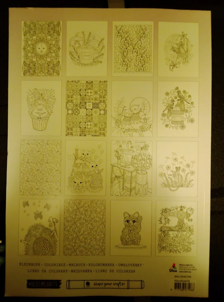DecoTime 160 Pages Colouring Book - photo 4