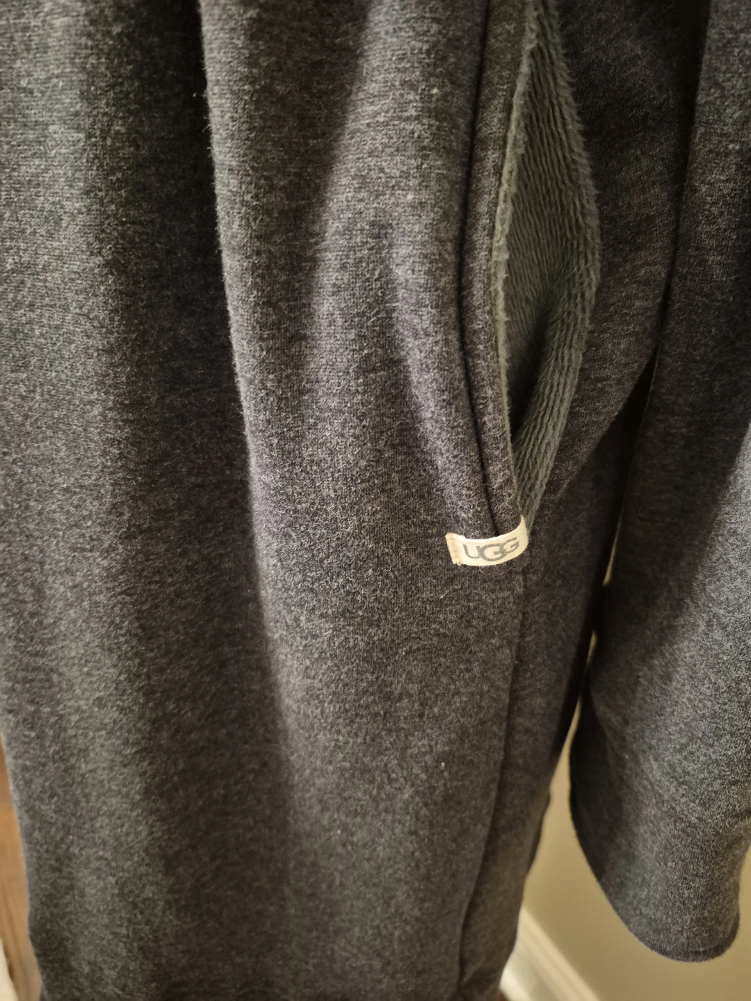 UGG Robe - Charcoal Grey - Size M - photo 3