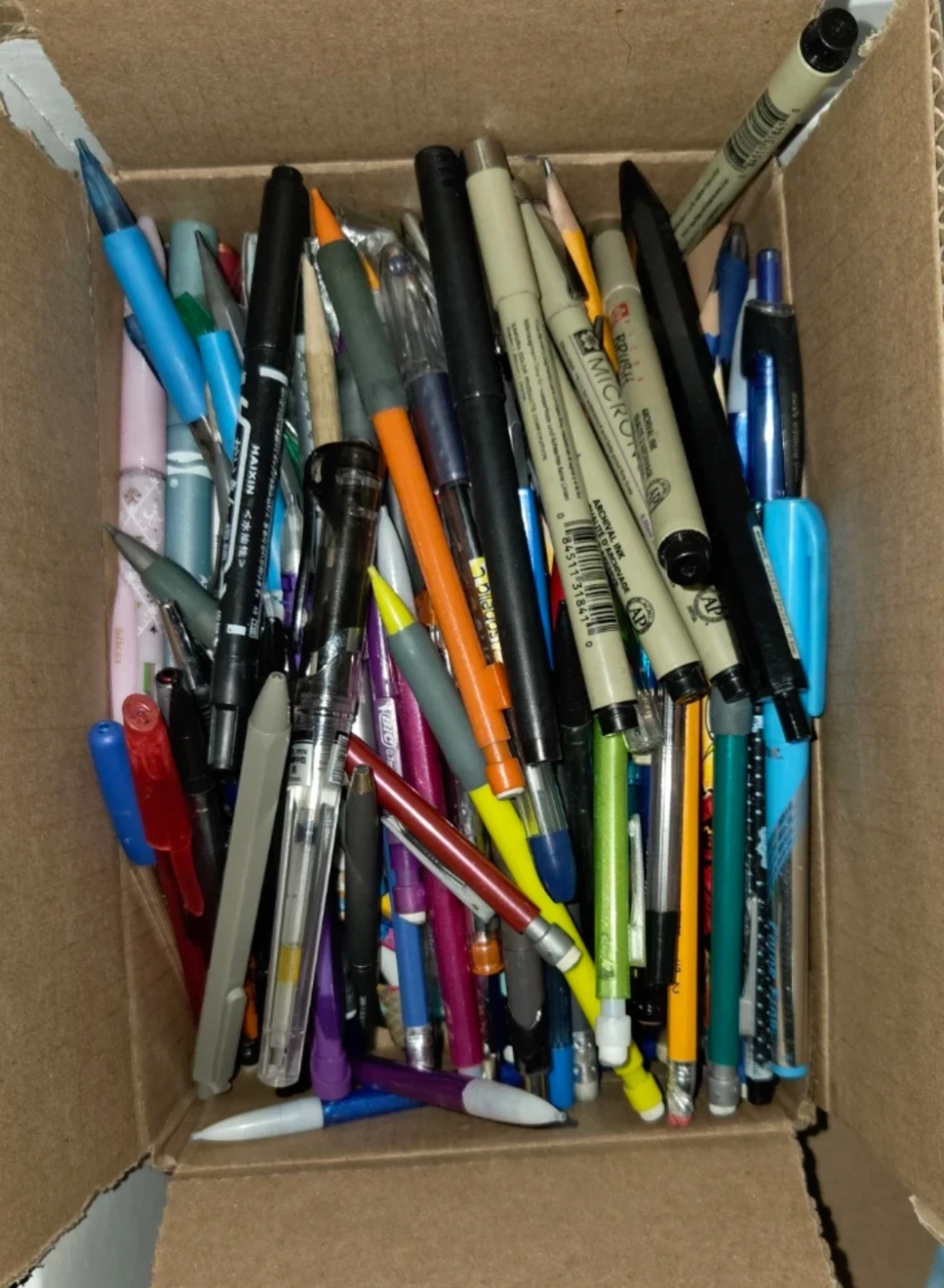 Mixed Lot of Pens and Pencils