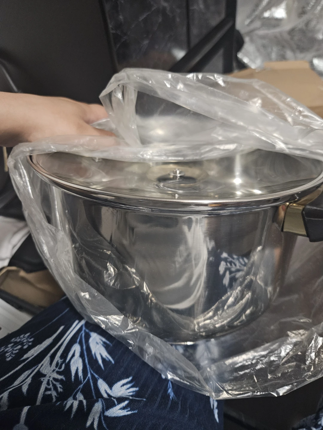Stainless Steel Pot with Lid